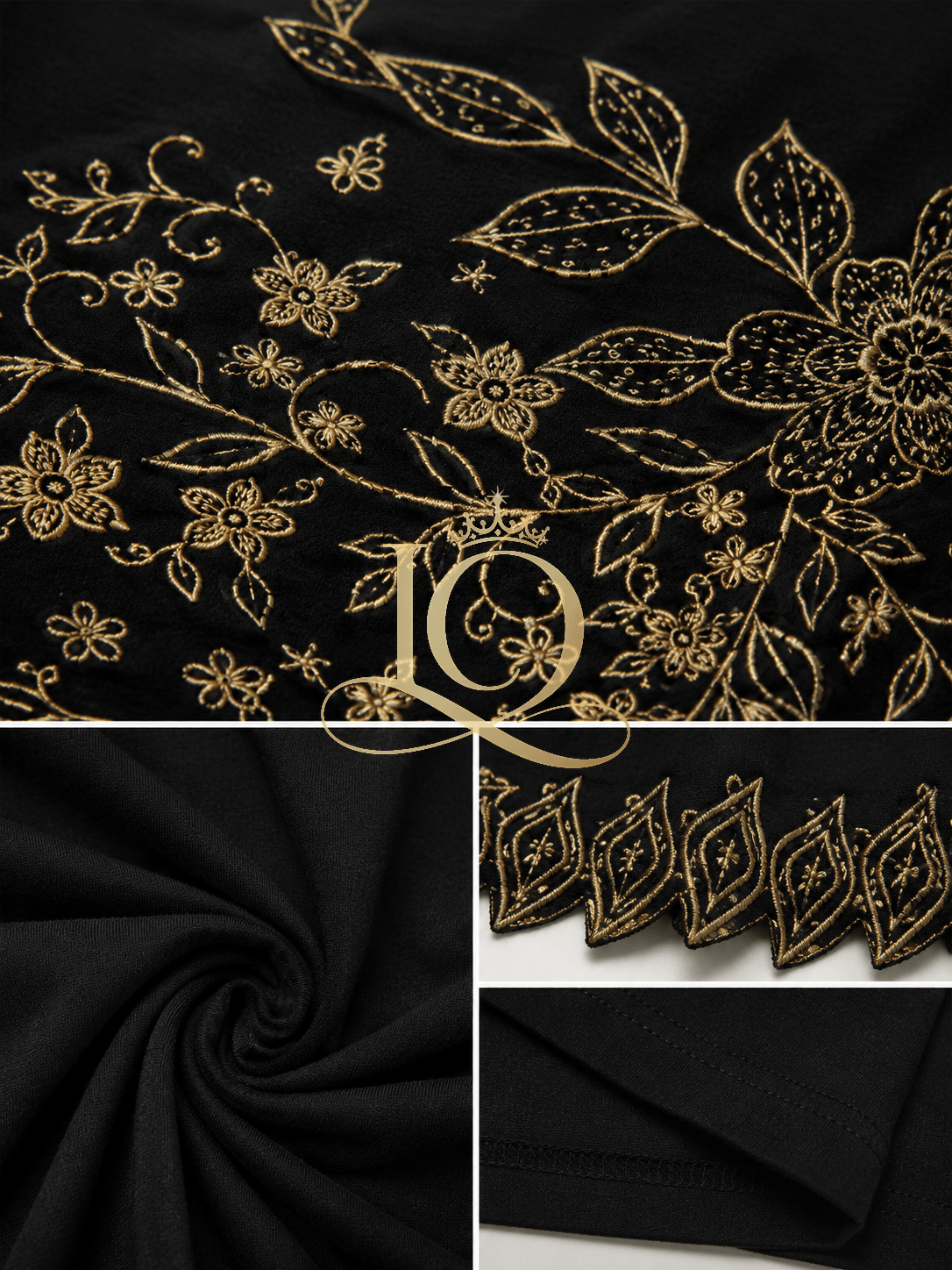 Midnight Sovereign Top — Obsidian Noir — view 3